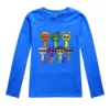 Sprunki Incredibox music T Shirt Baby Girls Cartoon Casual Tops Kids Long Sleeve Tops  Toddler Boy Casual Children's Clothing 2