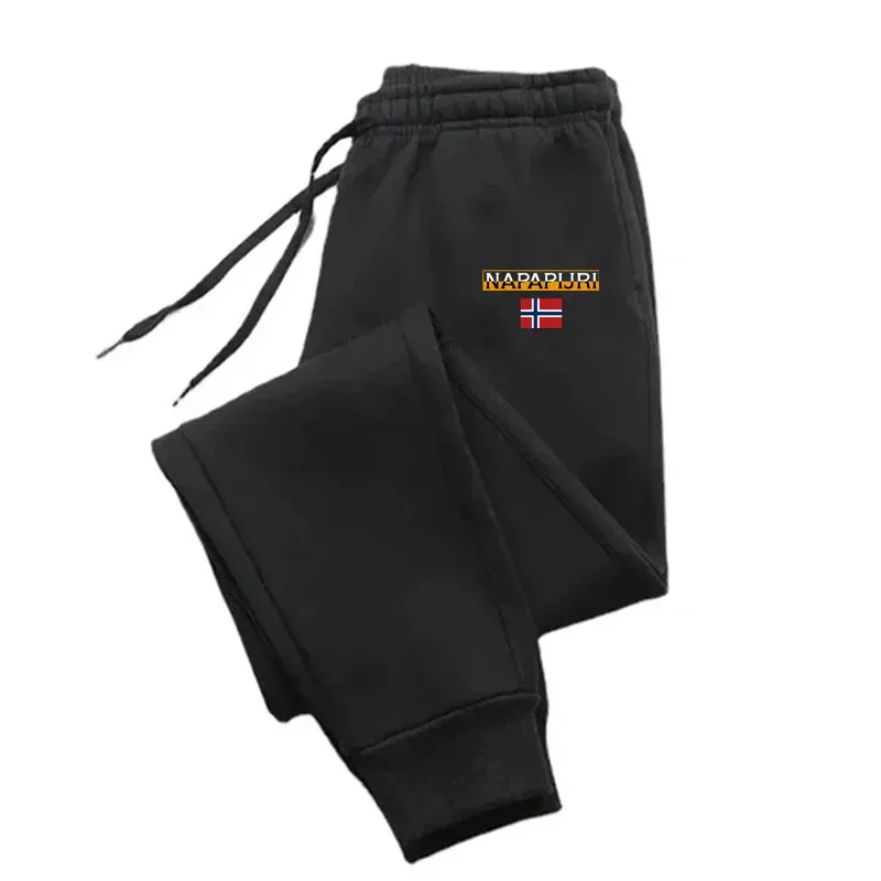 thumbnail image 1 of Nueva colección otoño/invierno 2024 Pantalones deportivos ajustados para hombres Pantalones sanitarios sueltos de algodón Pantalones casuales de pierna recta para hombres A, 1 of 4