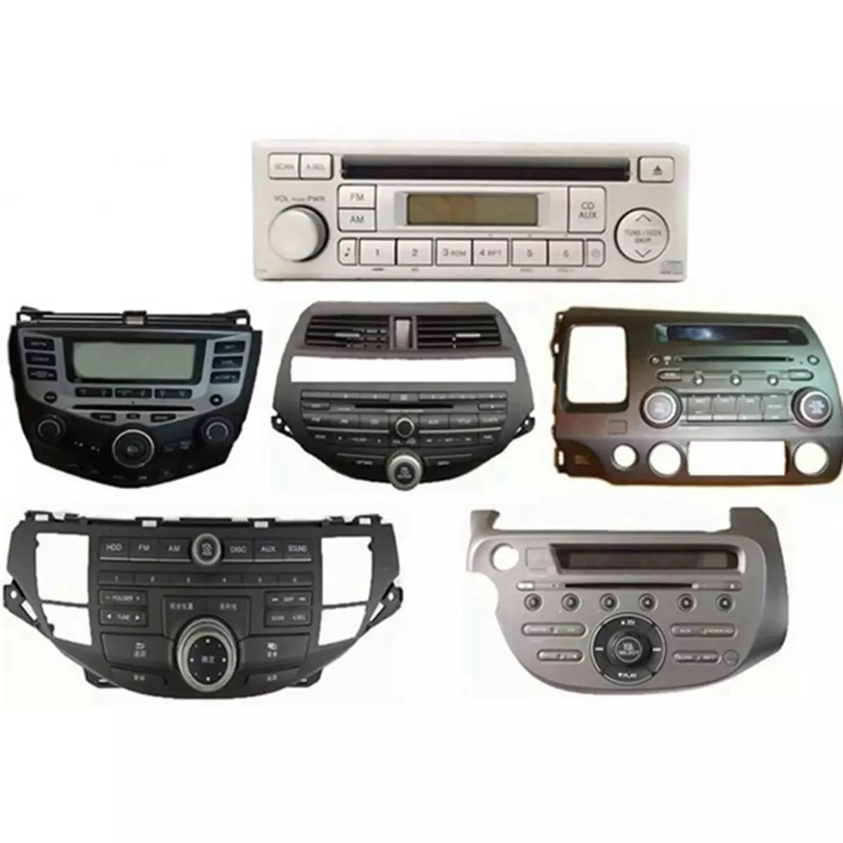 Car radio audio adapter Bluetooth aux cable microphone handsfree For Honda Accord Civic CRV Fit Siming Odyssey
