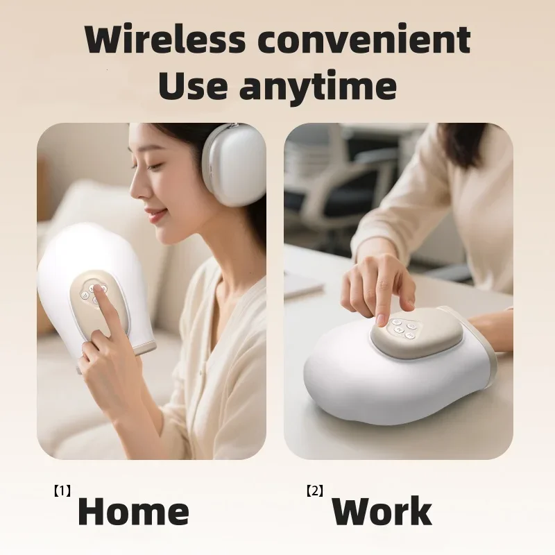 Portable Hand Massager for Relieving Palm Wrist Joint Fatigue