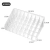 Clear Lipstick Box With Multi-grid Multifunctional Desktop Makeup Display Stand For Bedroom 3