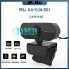 Webcam Computer Camera 1080P/2K HD USB With Microphone Support Desktop Computer Laptop Suitable For Live Video Call Conference 1