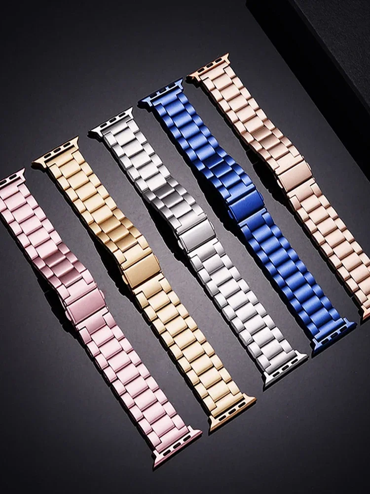 รูปสินค้า สายนาฬิกาสแตนเลส Apple Watch คุณภาพเยี่ยม สำหรับ Series 1-8