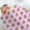 Wombat Throw Blanket Flannel Fabric Luxury Thicken Blankets 5