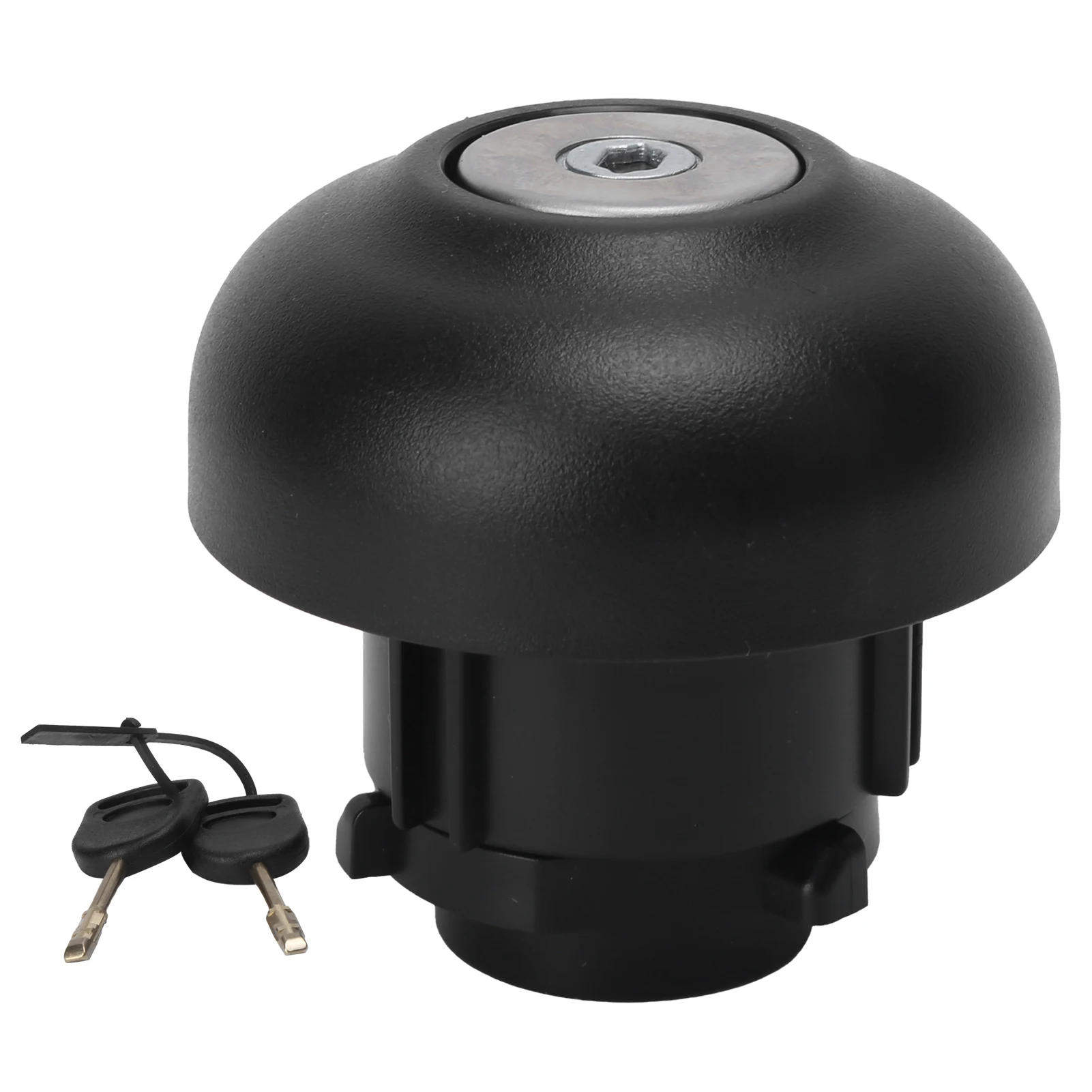 Car Fuel Filler Cover 1715043 ABS Locking Gas Tank Cap with 2-Key Replacement for FORD TRANSIT MK7 2006-2014 Fuel Tank Cap Fuel Cap Fuel Tank Cover