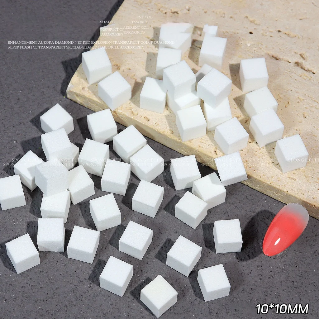 Nail Art Sponge Soft Sponges Gradient Nail Art Stamper Tools Fade Color Manicure Dotting Pen Polish Nail Sponge Gripper Tool 6