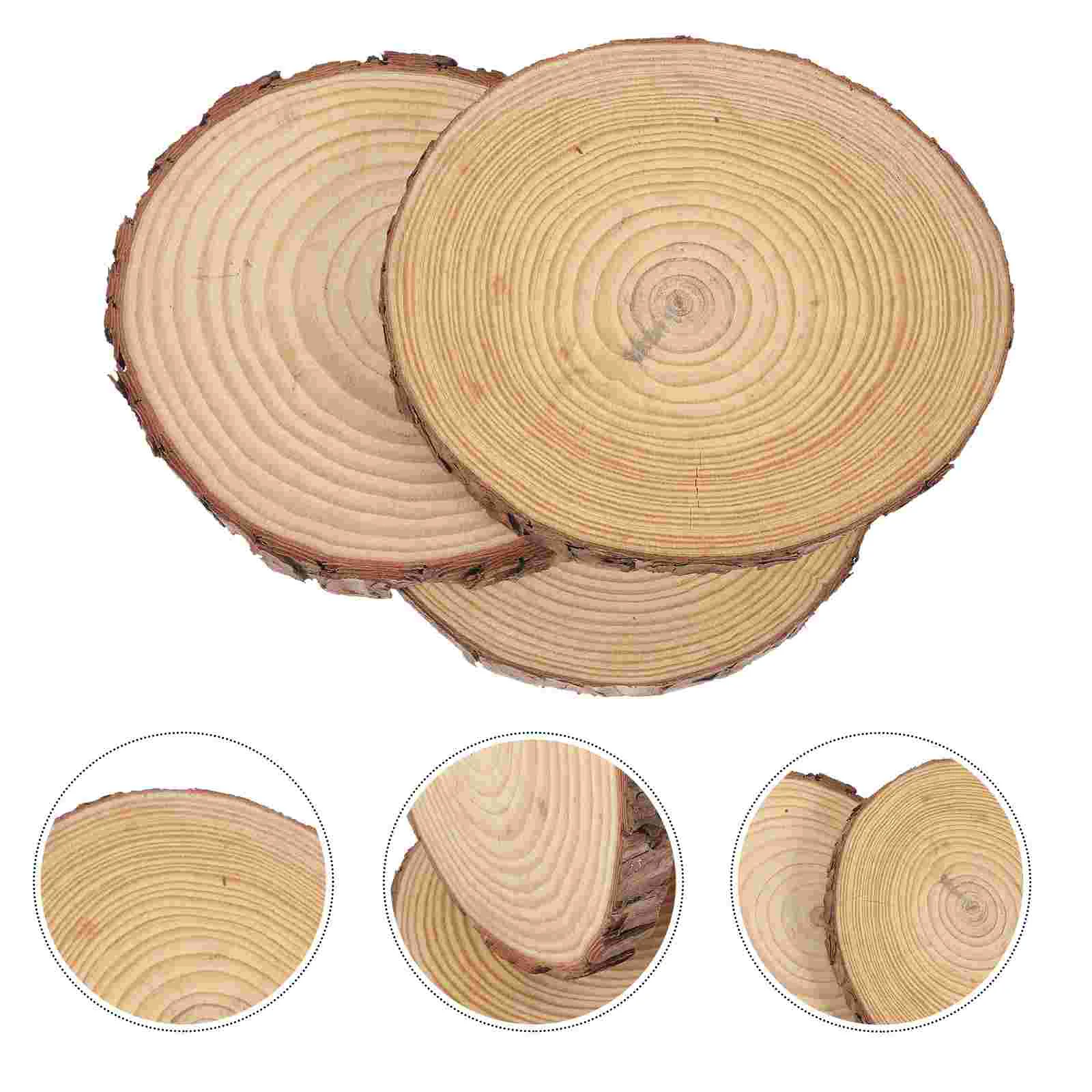 

3 шт., деревянные камни для украшения сада