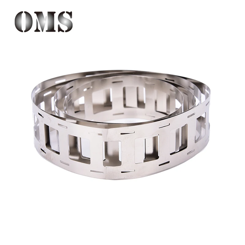 Nickel Strip 1M Nickel Plated Strip 2P 0.15*27mm 0.15x25.5mm For 18650 Lithium Battery Welding Tape