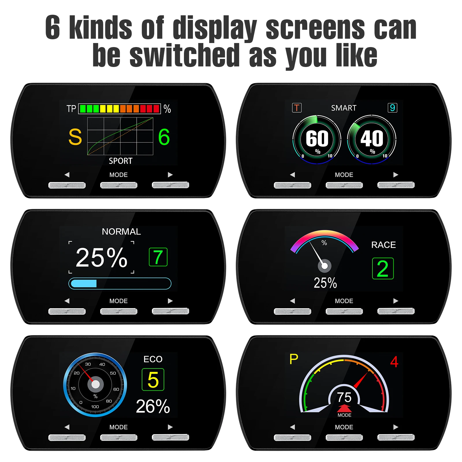 Car Electronic Throttle Controller Accelerator Racing Accelerator Potent Booster For Toyota For Hilux SR SR5 VIGO Tuning Parts