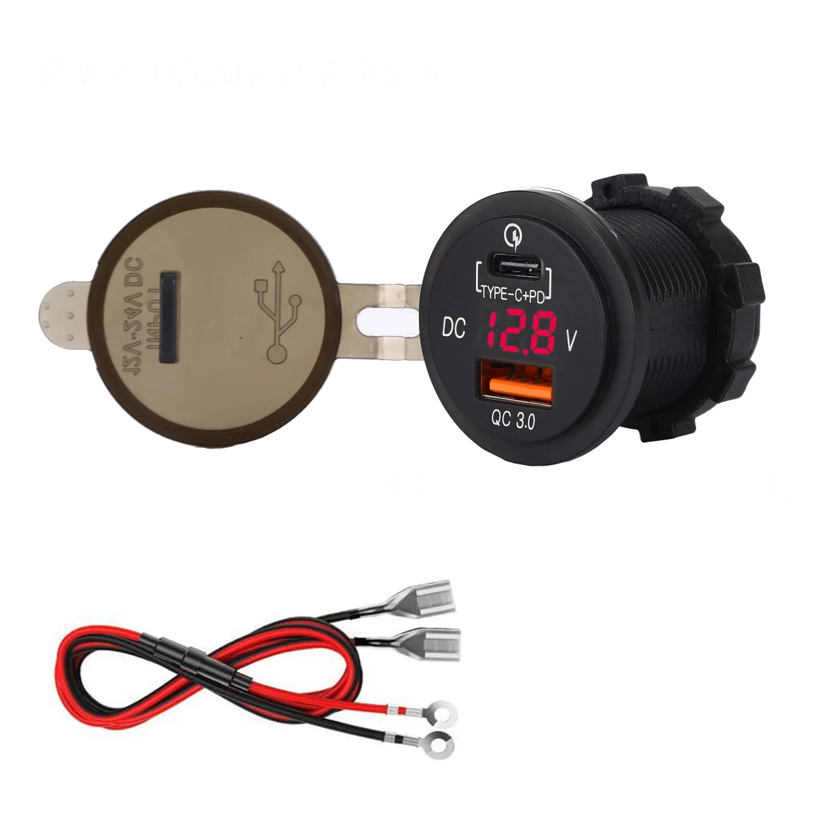 

Fast USB PD Type C PD Car Charger with USB Power Delivery 2.0 & Quick Charge 3.0 QC3.0 for Car Boat Marine Rv Mobile