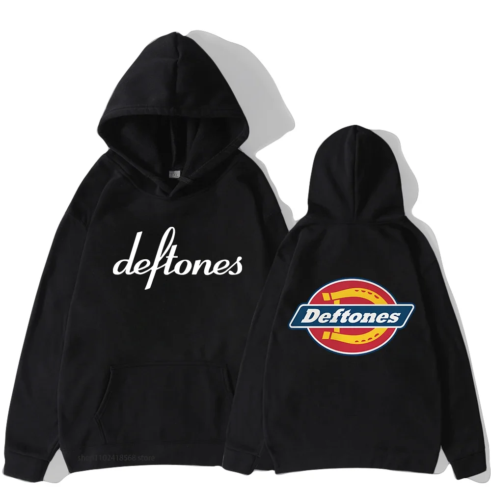 

Deftones Hoodies Metal Rock Band Sweatshirts Men Vintage Casual Long Sleeve Gothic Streetwear Male Winter Hoody Harajuku Clothes