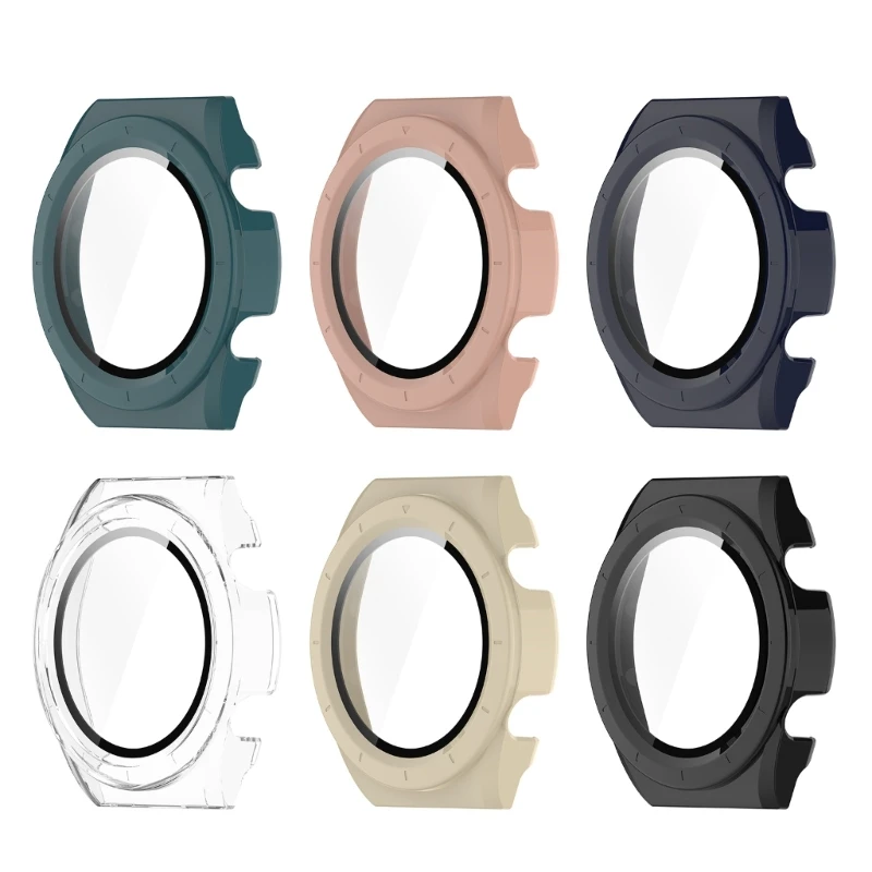 

M17B рамка для умных часов, корпус из закаленного стекла, твердая обложка, совместимая с часами H1, защитная пленка для экрана,