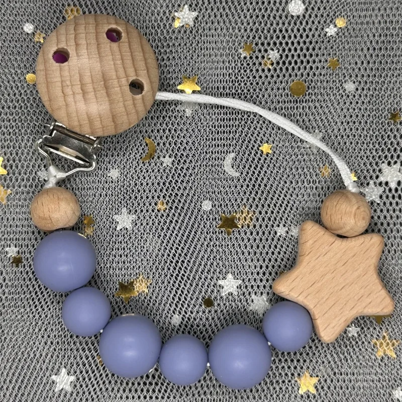 Custom pacifier clip