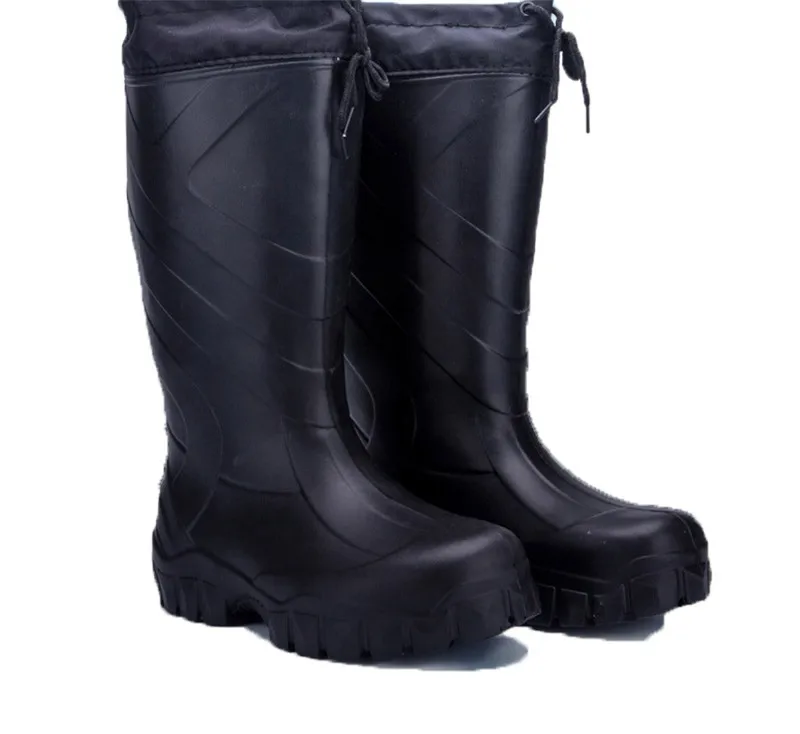 Bottes de pêche à la mouche imperméables chaudes pour hiver avec cuissardes intégrées pêche et chasse