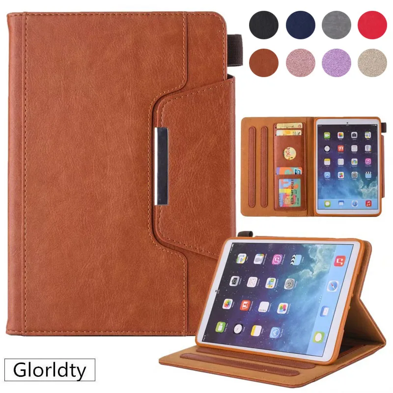 

Leather Case For iPad 10th 10.9 2022 9.7 inch 2017/2018 Cover Air 2/3/4 mini 1/2/3/4/5 6 Wallet Case for Pro 9.7/10.5/11 2020