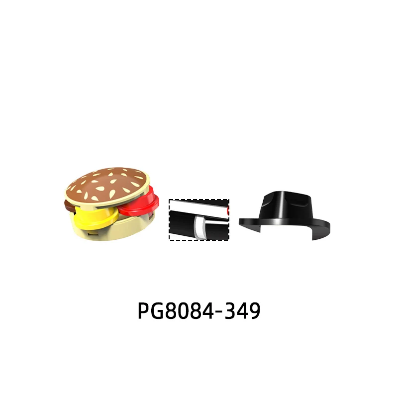 PG8084 무기 바지 헤어 파츠 액션 피규어 망토 함부르크 채찍 검 방패 모델 블록 MOC 브릭 세트 선물 장난감