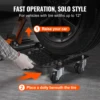 Car Tire Wheel Handcart Toy 2/4PCS 1500 pound Load Capacity Vehicle Skating Belt 4 Wheels Mobile Tire Car Repair Vehicle 6