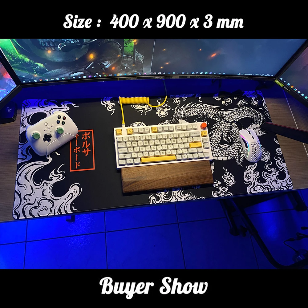 Cute Pure grey Shop XXL Large Computer Anime Mouse Pad 100x50cm MousePad Laptop Desk Keyboard Pad XL Table Mat for Playing Games