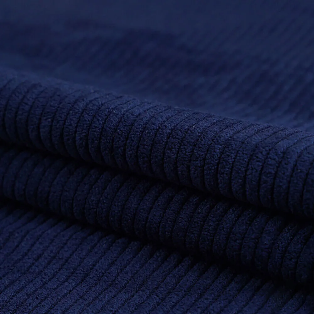 Corduroy Fabric Solid Color Stripe - 50x150cm for Sewing & Home Textiles