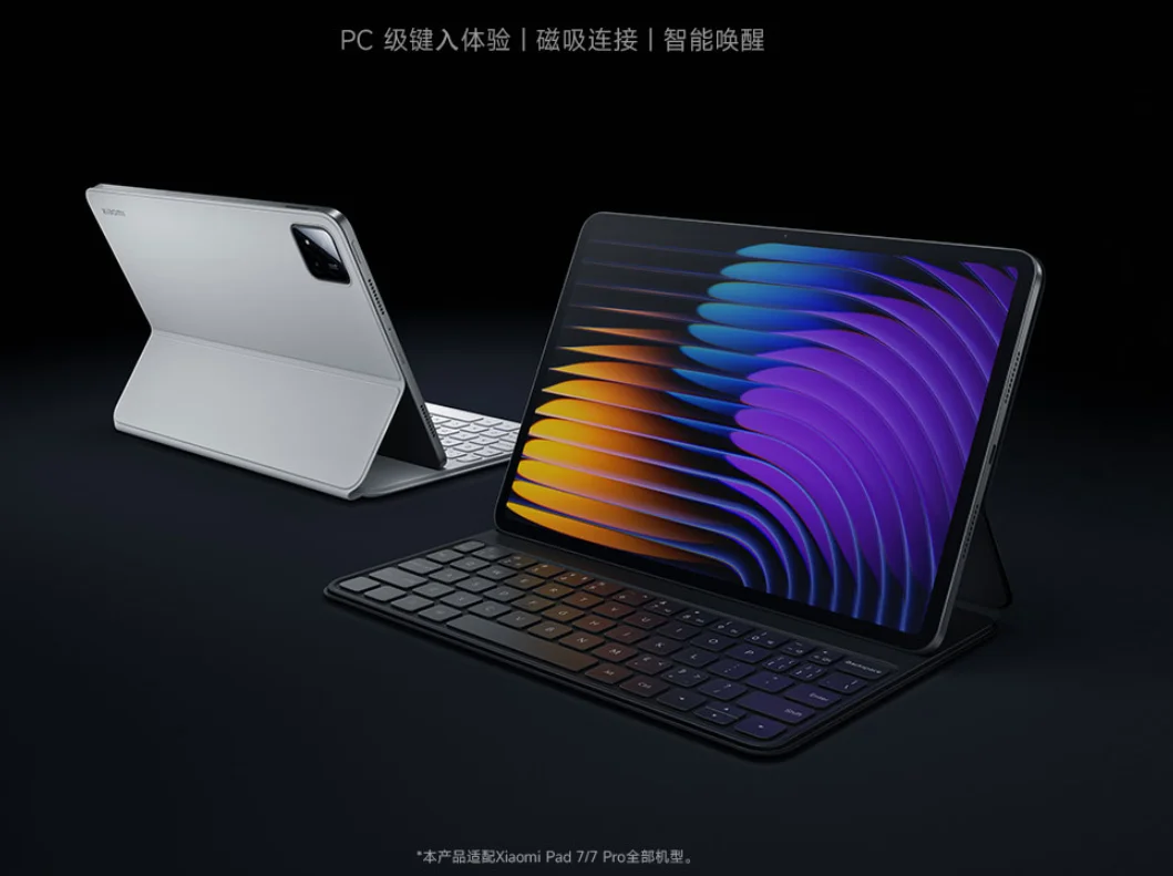 Original Xiaomi MI Pad 7 /7 Pro Keyboard Case English Smart Touch