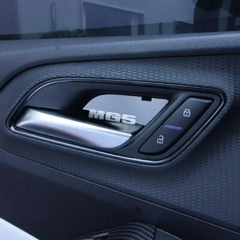 

Новая внутренняя накладка на дверную ручку для MG 5, внутренняя накладка на дверную чашу MG 5, модификация MG5, внутренние молдинги, аксессуары