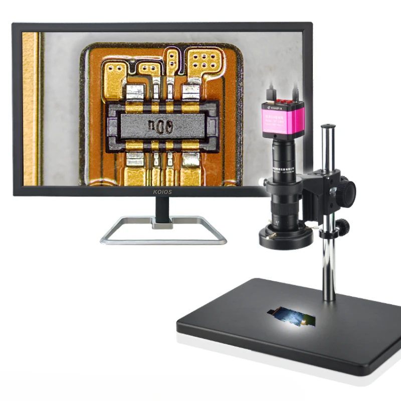 

Монокулярный HD электронный видео микроскоп CCD усилитель HDMI Промышленная цифровая Фотографическая фотография