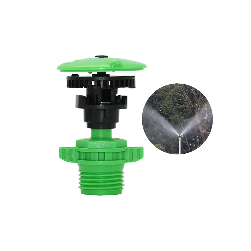 360 Degree Rotating Jet Sprinklers Nozzles 1/2" Male Thread Garden Agriculture Irrigation Sprinklers For Watering & Irrigation