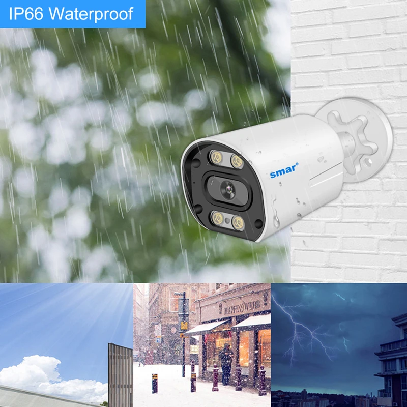 8MP 5MP 4MP POE 보안 카메라 시스템 4채널 NVR 키트 AI 얼굴 인식 오디오 녹음 컬러 야간 촬영 H265 실외 카메라