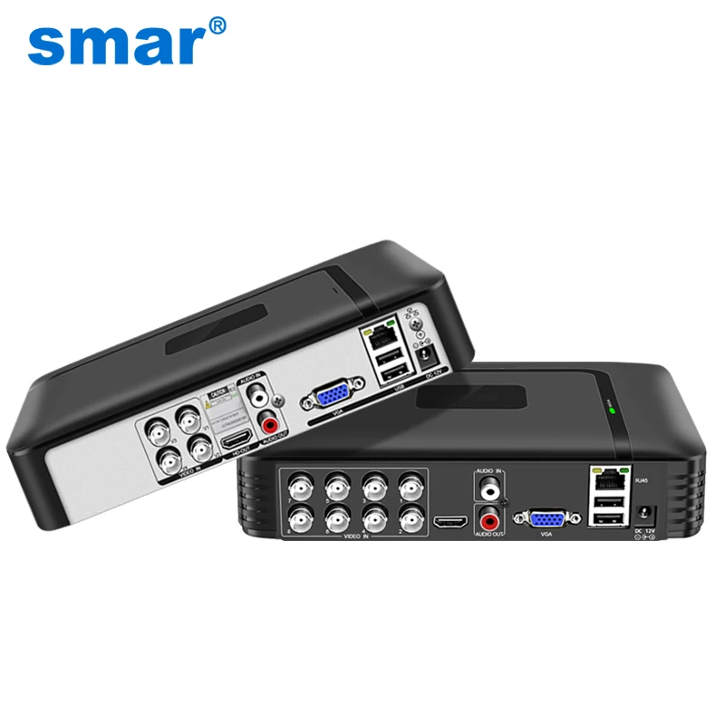 Smar CCTV DVR Hybrid 4CH 8CH AHDNH 1080N 5 IN 1 AHD CVI TVI CVBS 1080P Security Window NVR For AHD Camera IP Camera AnalogCamera 1