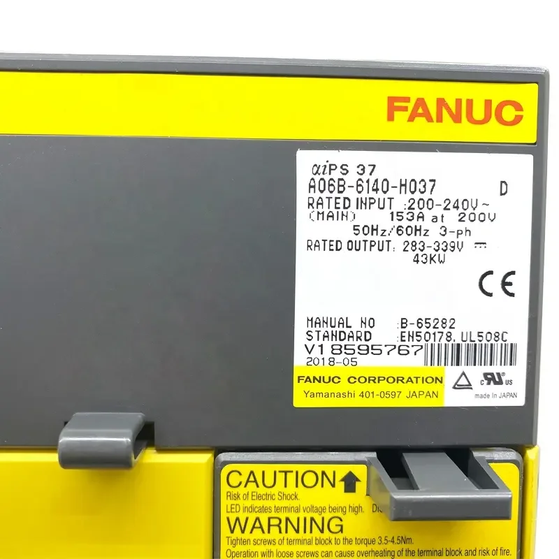 Fanuc Servo Drive A06B-6140-H037 A06B-6140-H006 A06B-6140-H030