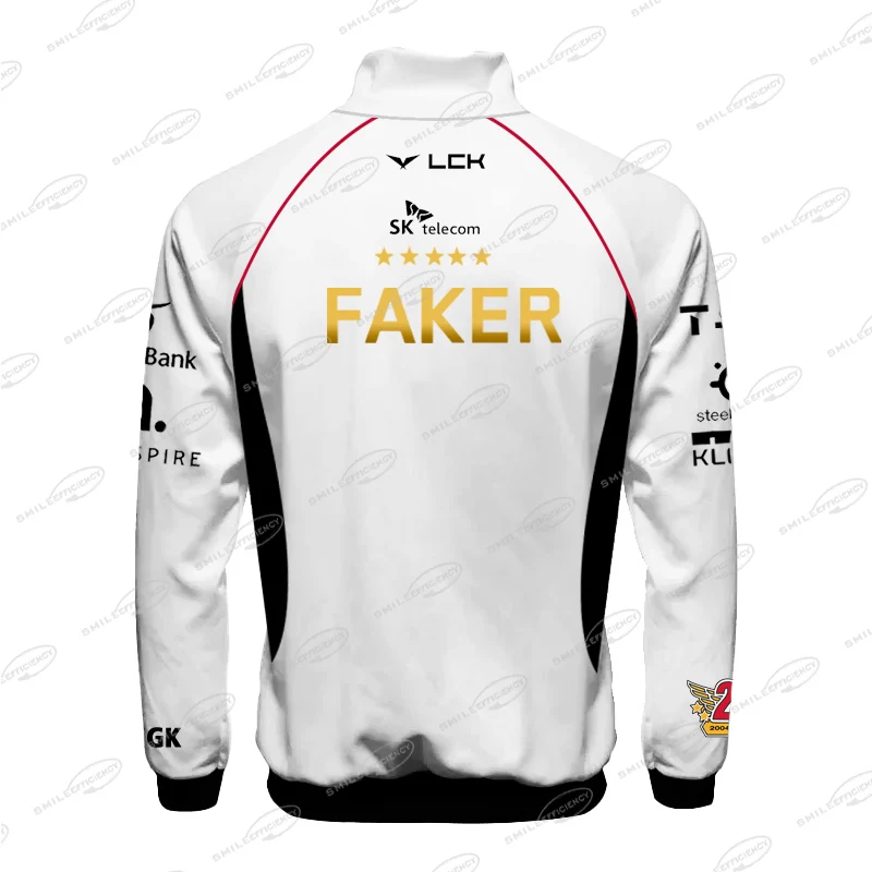 T1 E-sports Club Champion Five-Star Limited Team Uniform Jacket Faker Fans Support Fashion Jacket League Of Legends Men Clothing 6