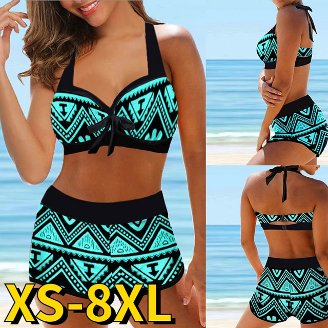 2023 Women Beachwear Swim Suit Two Piece Bikini Sexy Bikini Female Summer  Swimsuit Printing Swimwear Bathing Suit Set XS-8XL - AliExpress
