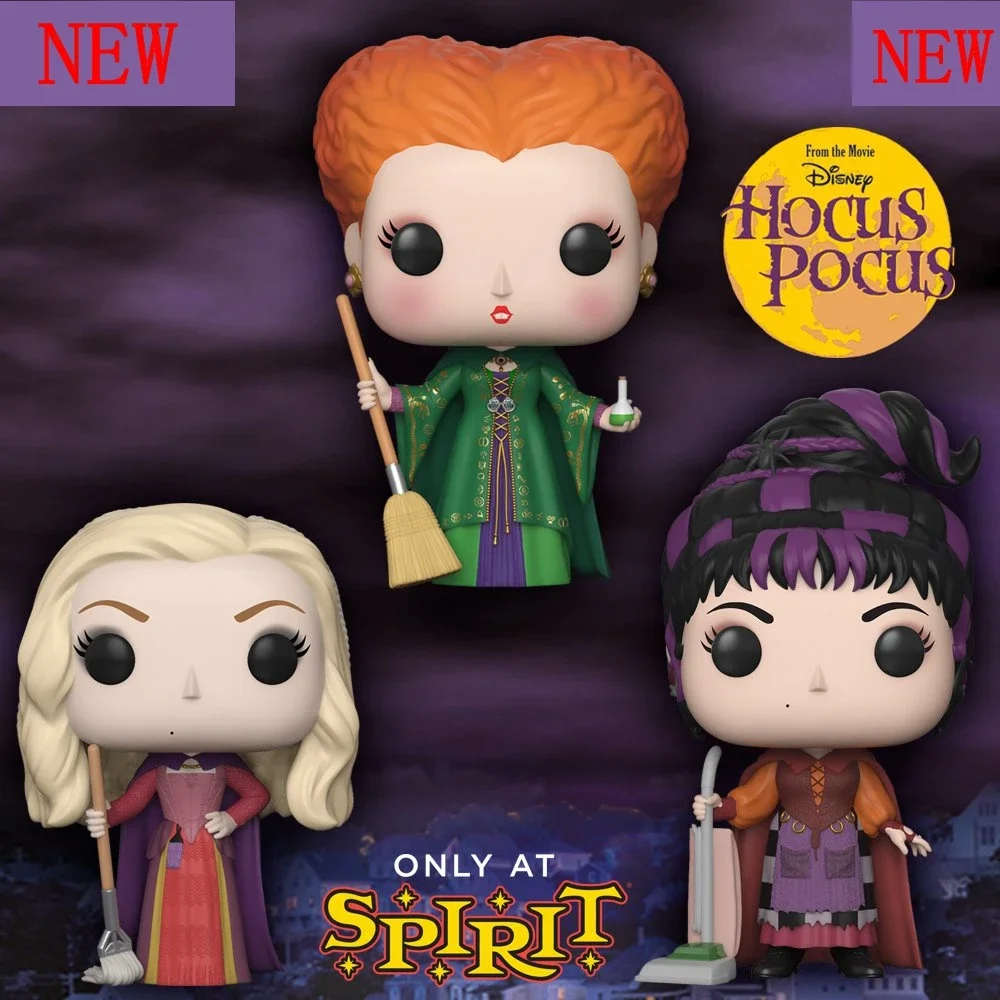 Funko Pop Disney Più Nuovo Winifred Sanderson #433 Sarah Sanderson #434 Mary Sanderson #435 Vinyl Action Figure Model Toys