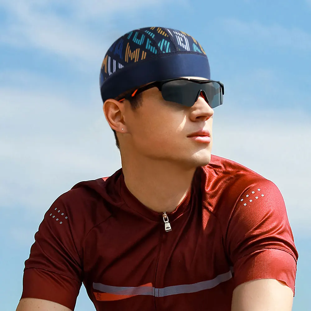 Cooling Cycling Caps Outdoor Motorcycle Running Bike Hat Helmet Lining Quick Dry Breathable Sun protection  Anti-Sweat Inner Cap