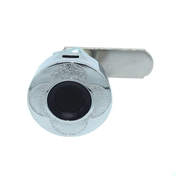 Zine Alloy Smart Keyless Fingerprint Cabinet Lock Support USB Charge Low Power Alarm 1