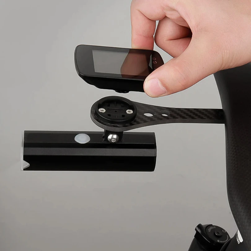 Soporte De Fibra De Carbono Para GPS De Bici - Ajustable, Compatible Con Garmin, Wahoo, Giant, Manillar
