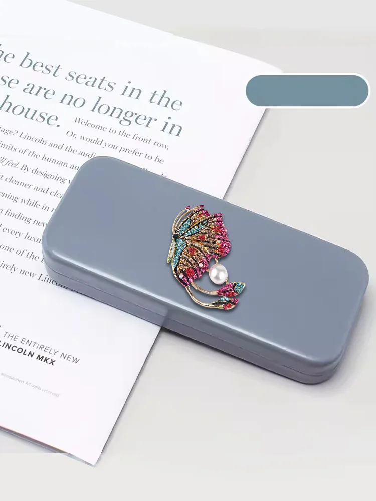 

Анти-стресс SunEyewear Чехлы портативные и модные-винтажные бабочки Декор розовый кварц