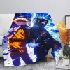 N-Naruto Shippuden Bedspread on the Bed Throw Blankets for Bed Cooling Blanket Plaid Bedspreads and Coverlets Summer Comforter 3