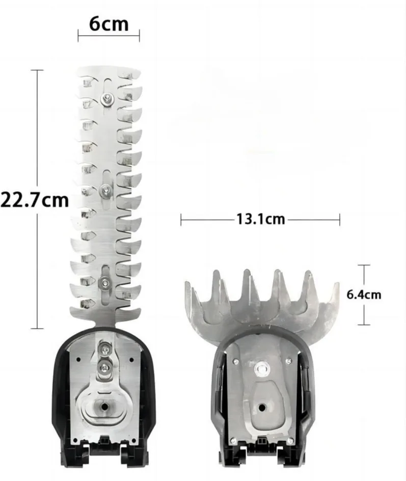 휴대용 2 in 1 미니 무선 헤지 트리머 잔디 전정기 배터리 구동 헤지 트리머 미니 전기 헤지 트리머