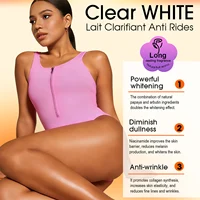 Lotion éclaircissante à l'arbutine LKIAE pour le visage et le corps, réduit les taches, nourrissante, hydratante, éclaircissante, pour peaux noires, foncées, caramel 3