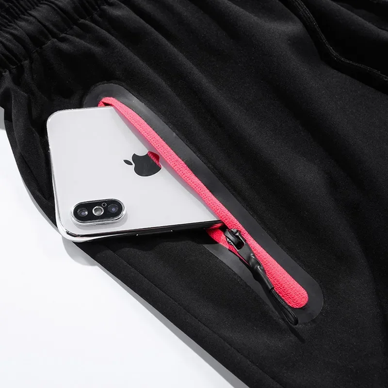 Man Sexy Open Crotch Pants Woman Crotchless Exotic Shorts Hidden Double Zipper Breathable Couple Girl Date Outdoor Sex Panties