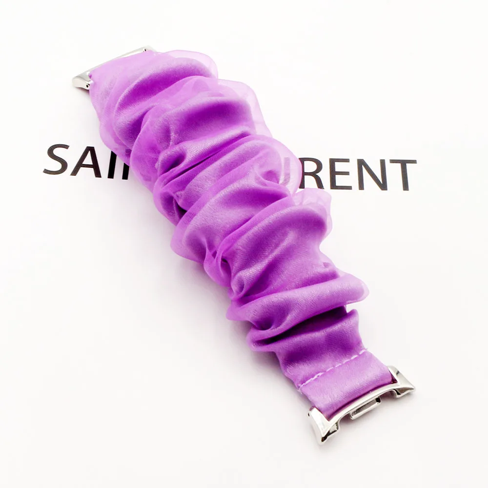 Elastic Soft Fabric Stretchy Watchband Strap
