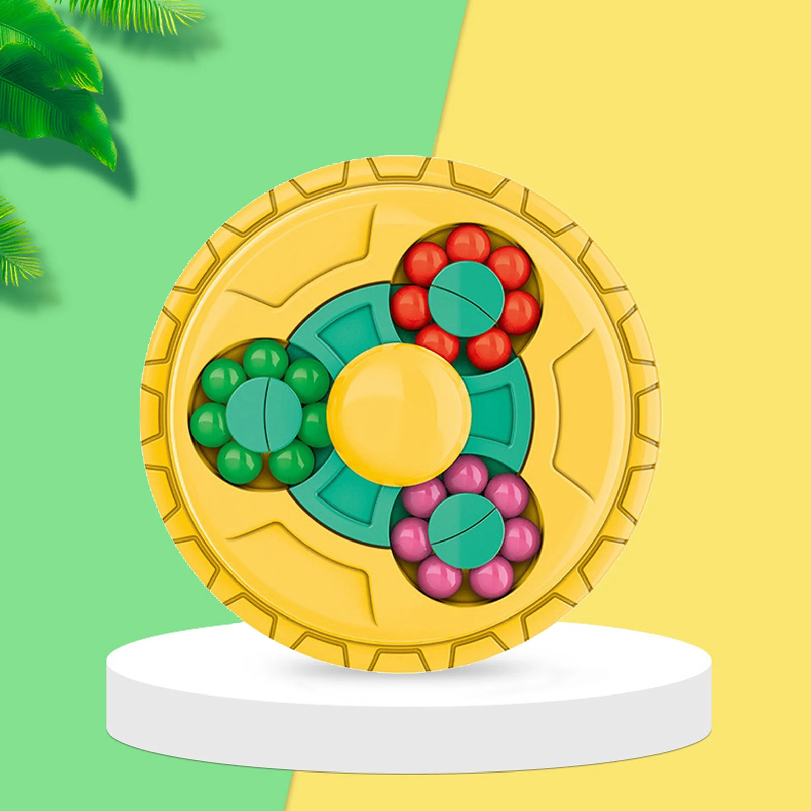 New Children Intelligence Rotating Magic Bean Fingertip Toy Kids Stress Relief Cube Toys For Aldult Relieve Decompression Game 4 New Children Intelligence Rotating Magic Bean Fingertip Toy Kids Stress Relief Cube Toys For Aldult Relieve Decompression Game 4