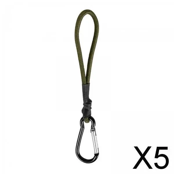 3-6pack Bungee Cord with Carabiner Hook Bungee Canopy Ties for Tarpaulin Tarps
