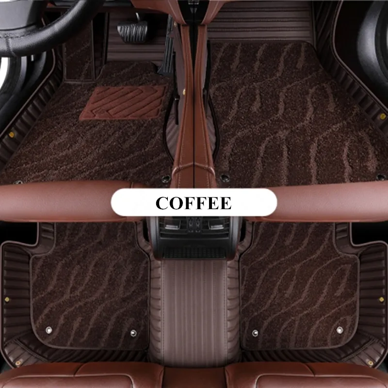 High quality! Custom special car floor mats for Mercedes Benz CLA 250 2024-2020 waterproof double layers carpets for CLA250 2022