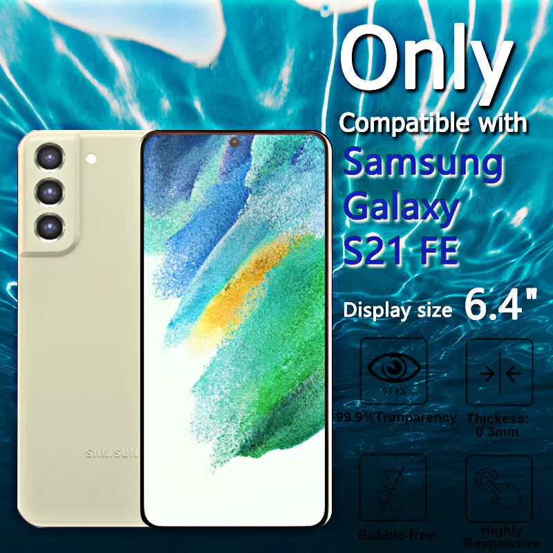 Premium Screen Protector Set - Tempered Glass with 9H Hardness, Anti-Scratch, Case Friendly, Fingerprint Resistant