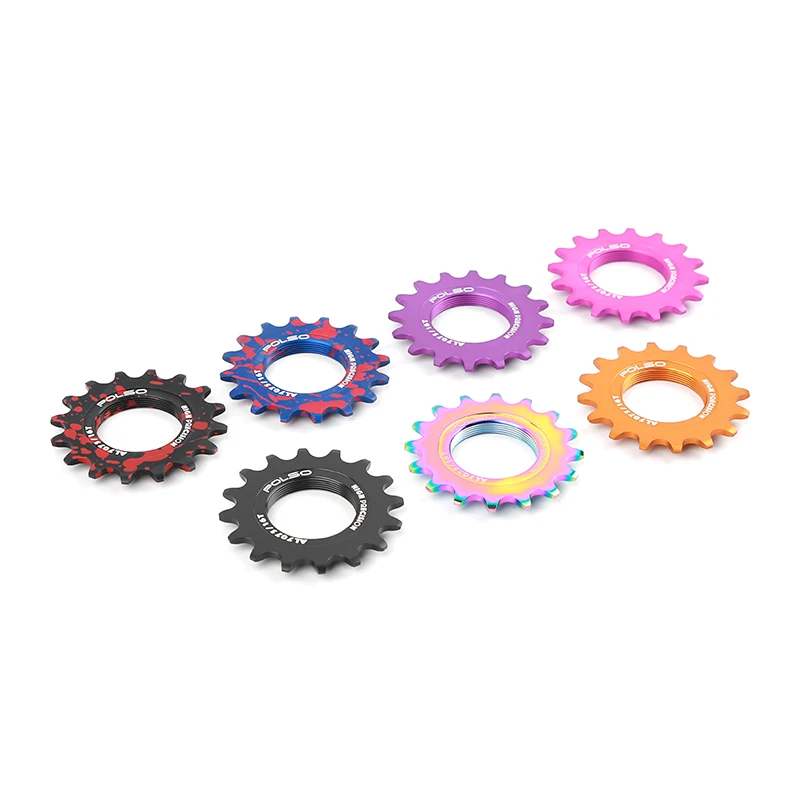 Description Picture 2 of itemPOLSO FC002 Pink Fixed Gear Cog Single Speed AL7075 Fixie Freewheel Track Cycling Flywheel