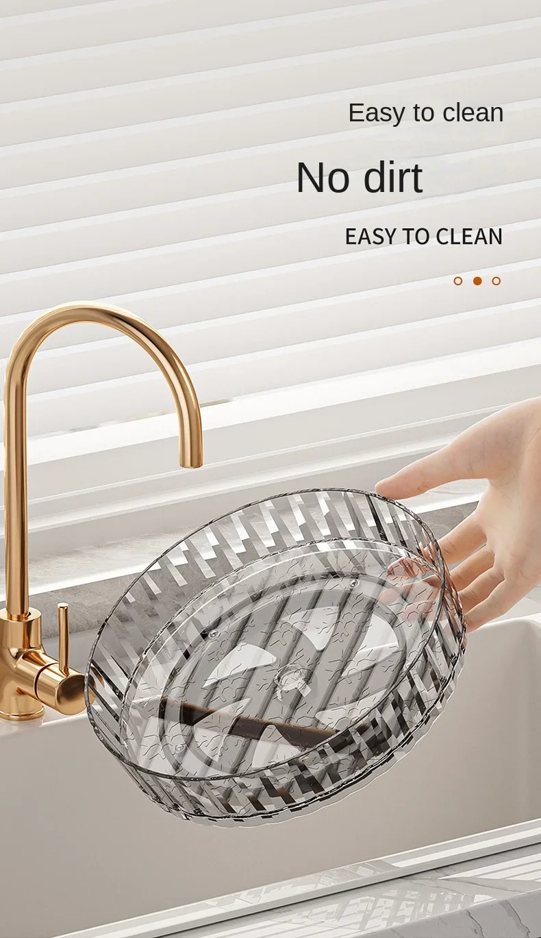 360 Rotating Seasoning Storage Tray Multifunction Pantry Cabinet Turntable For Cosmetics Bathroom Storage Box Kitchen Organizer