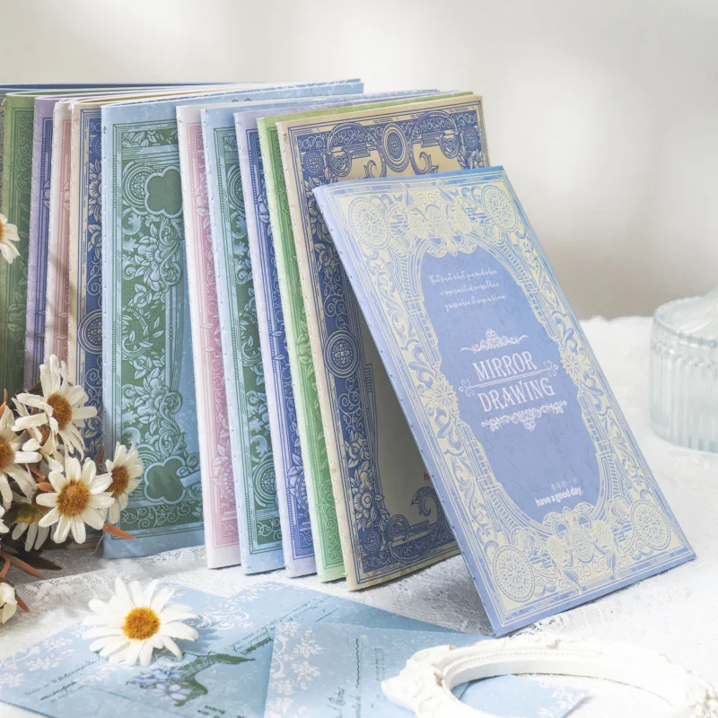 Vintage Art Style Journal Notebook - Classic Retro Diary & Creative Stationery