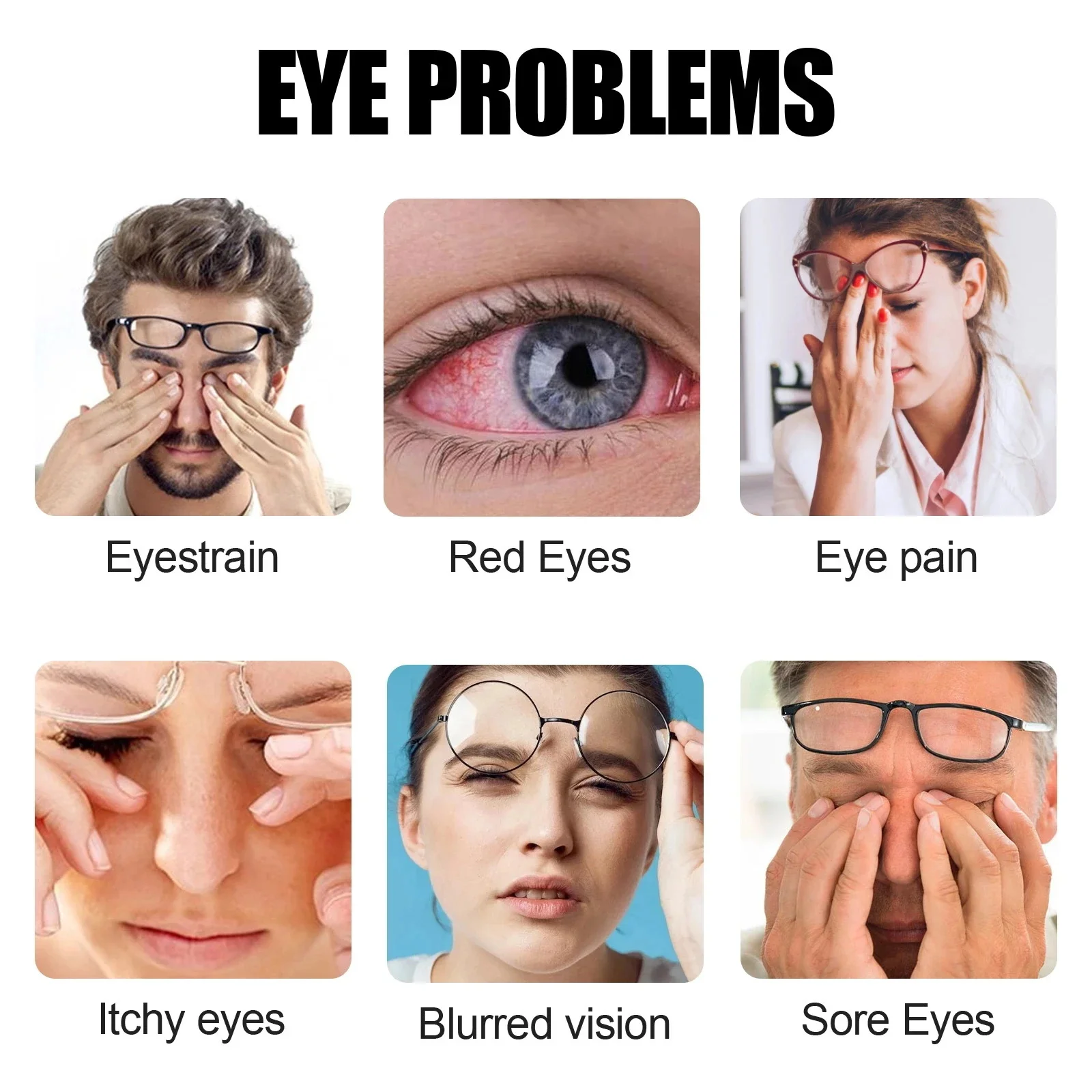 Rapid Treatment Myopia Eye Serum Relieve Vision Astigmatism Relieve Eye Fatigue Eliminate Dark Circles Bags Eye Care Essence 4